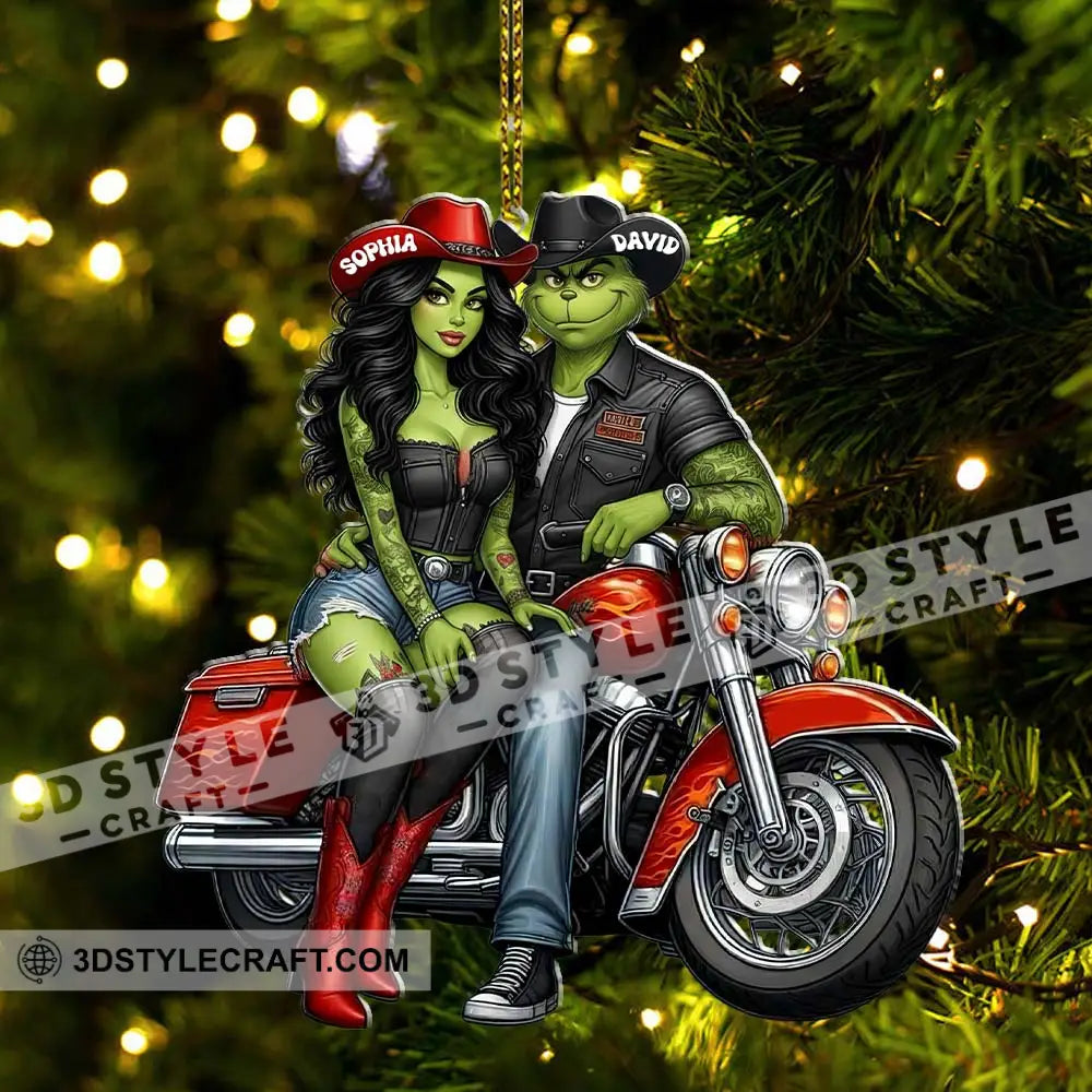 Couple Swag Home Decor Christmas Ornament Personalized Ornament Ornament