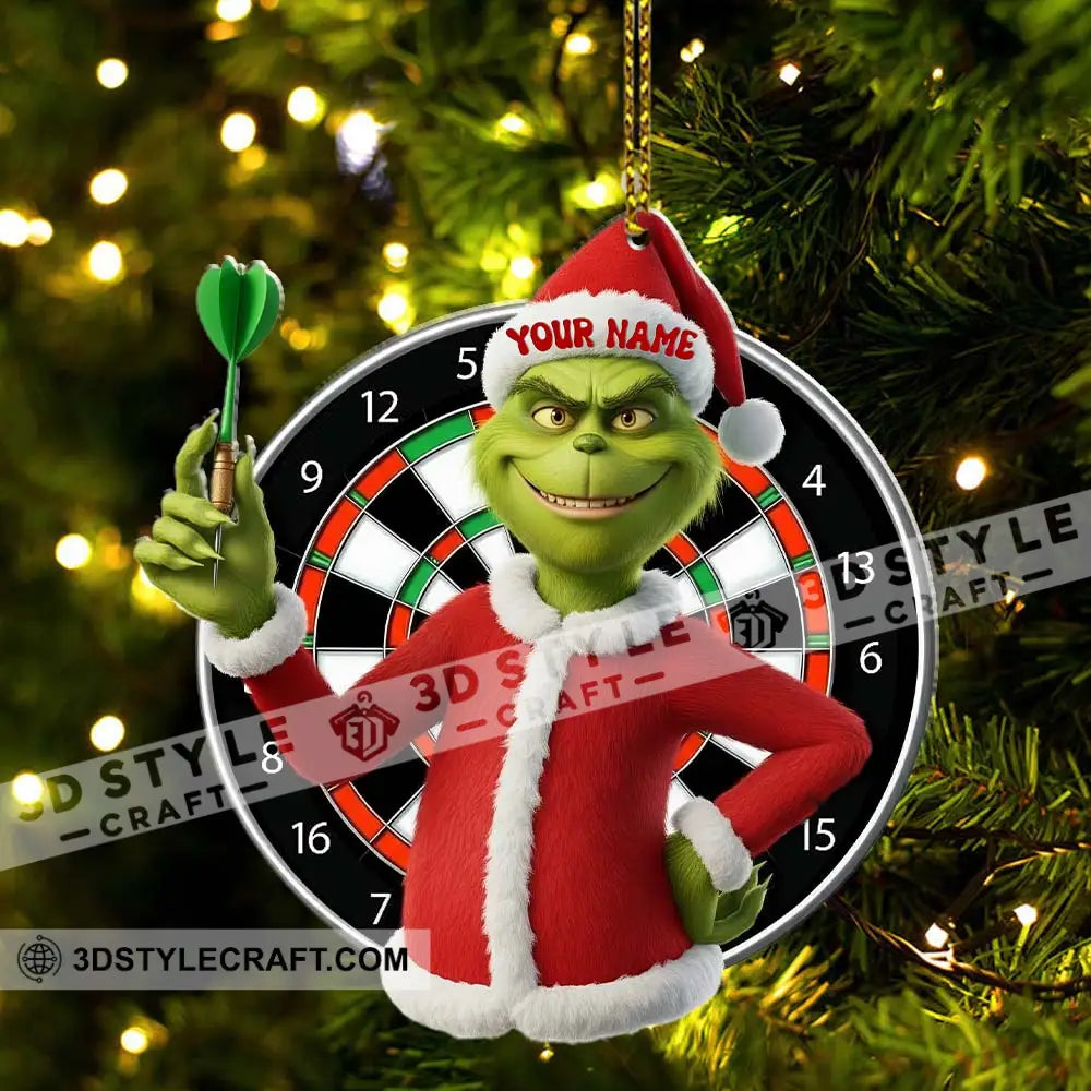 Darts Lover Home Decor Christmas Ornament Personalized Ornament Ornament