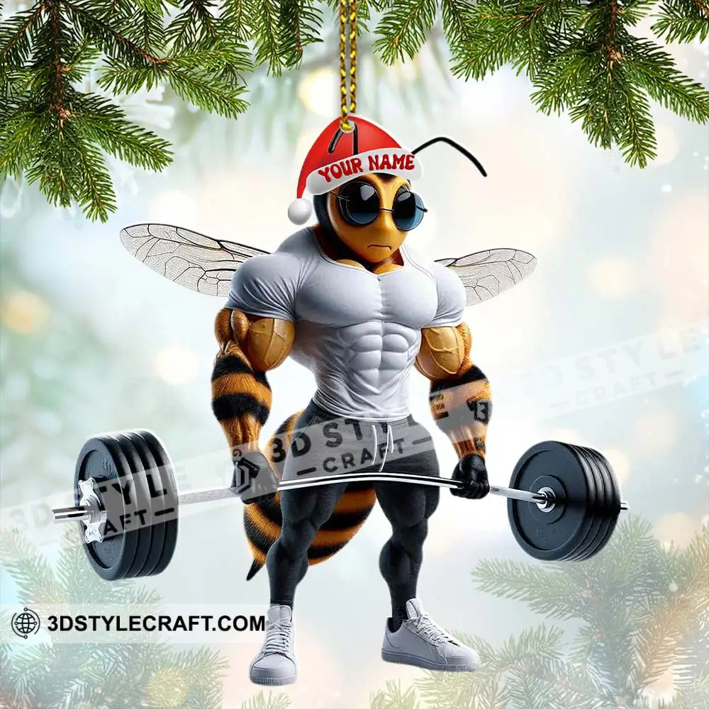 Gymer Home Decor Christmas Ornament Personalized Ornament Ornament