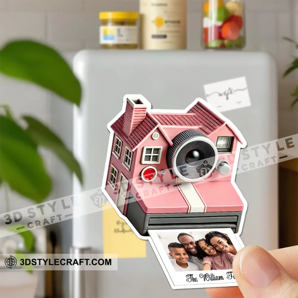 Photographer Fridge Magnet - Personalized 3.54’’ / 1 Piece