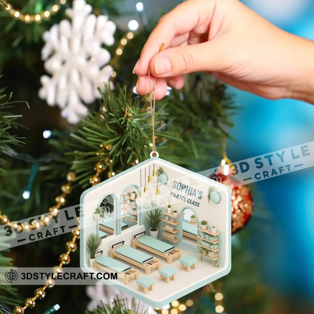 Pilates Class Corner Home Decor Christmas Ornament Personalized Ornament Ornament