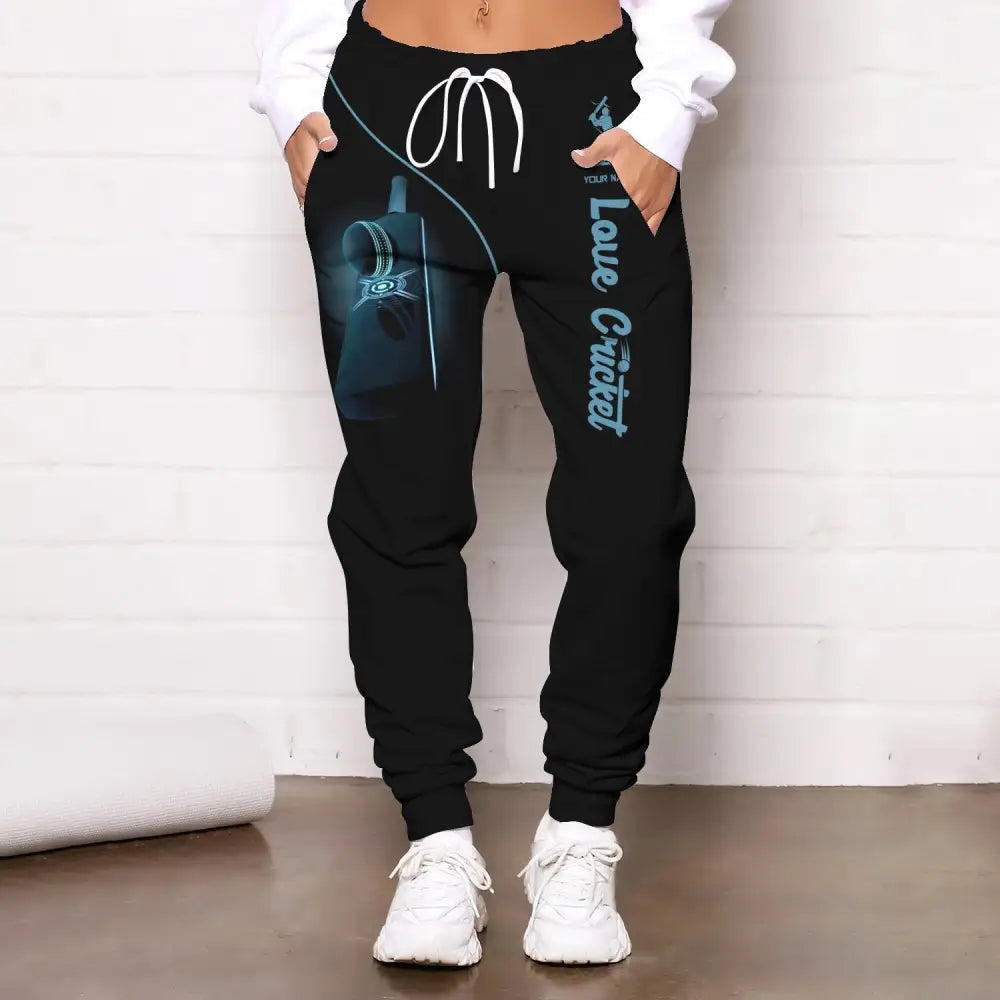 Unisex Clothing Custom Cricket Jogger Pants Gift For Lovers