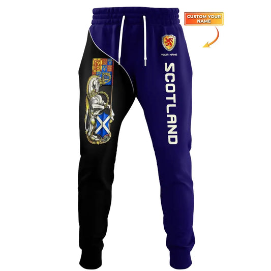 Unisex Clothing Custom Scotland Jogger Pants Wild S