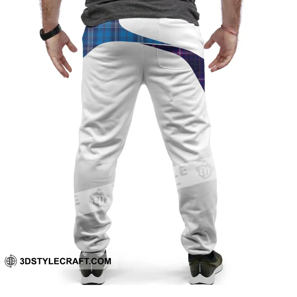 Unisex Pants - Custom Text Pants Scotland Highland Cow With Bagpipes Pants Pants