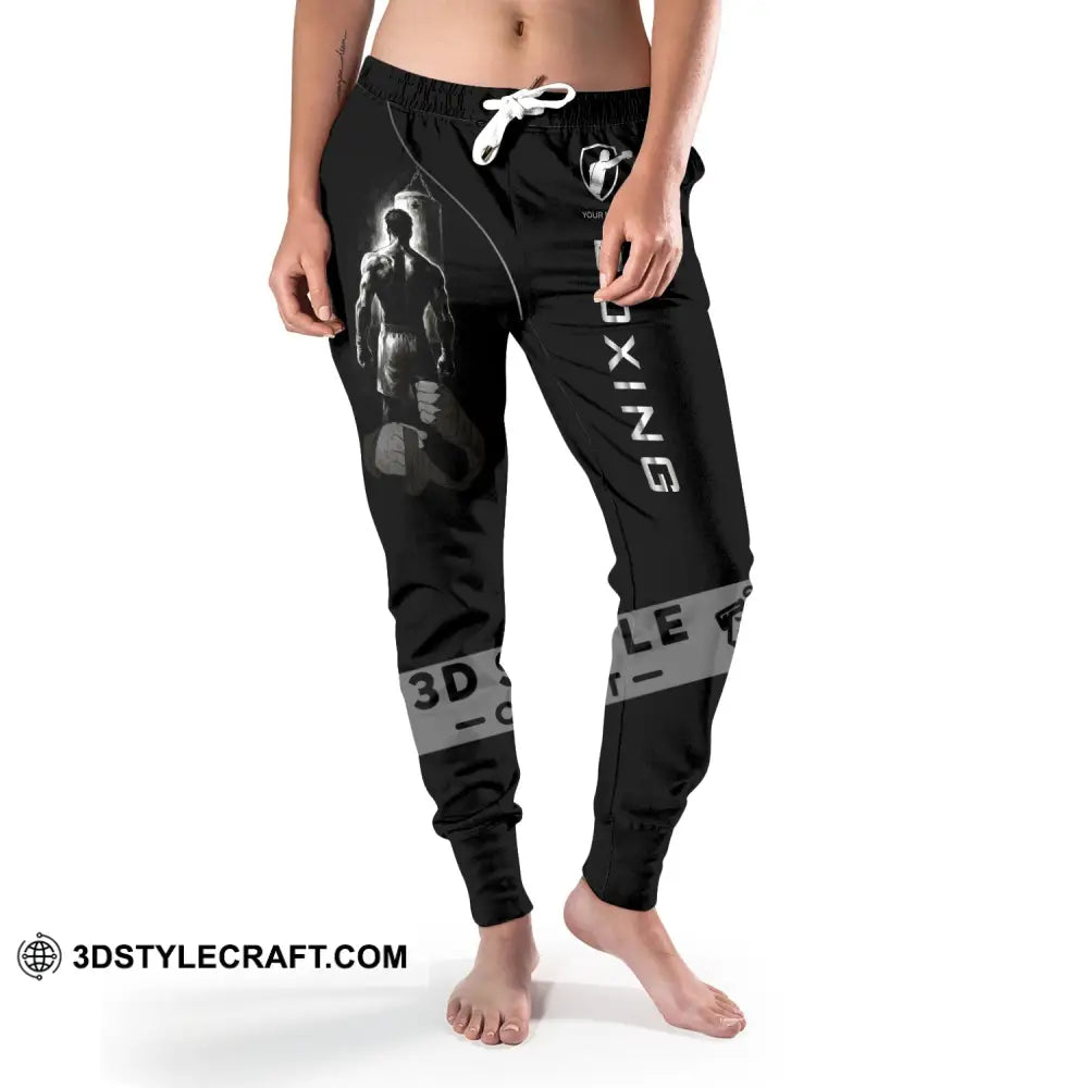 Unisex Pants - Custom Text Pants Strong Men Boxing Lover Sport Pants Pants