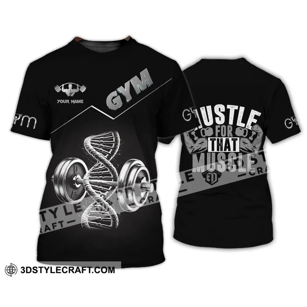 Unisex Shirt - Custom ADN Gym Lover Shirt T-Shirt / S T-shirt