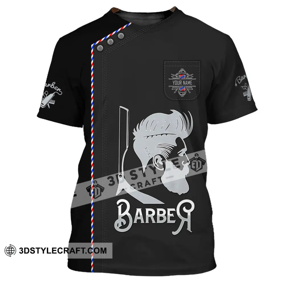 Unisex Shirt Custom Barber Shirt T Shirt / S T shirt