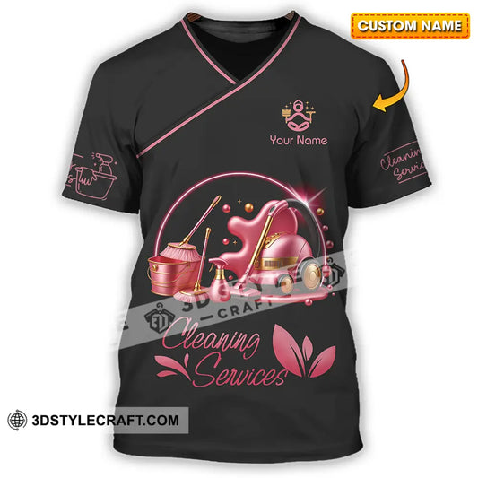 Unisex Shirt - Custom Cleaning Service Shirt T-shirt