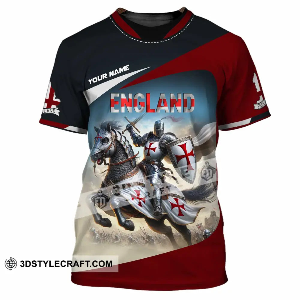 Unisex Shirt - Custom England Forever Shirt T-Shirt / S T-shirt