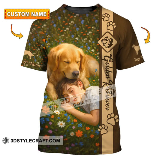 Unisex Shirt - Custom Golden Retriever Shirt T-shirt