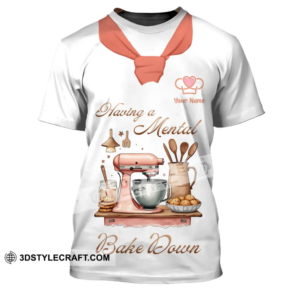Unisex Shirt - Custom Having A Metal Baker Shirt T-Shirt / S T-shirt