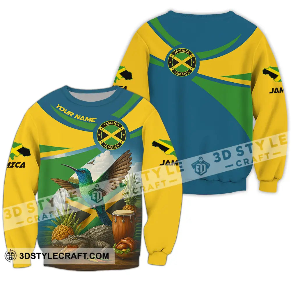 Unisex Shirt - Custom Jamaica Shirt Long Sleeve / S T-shirt