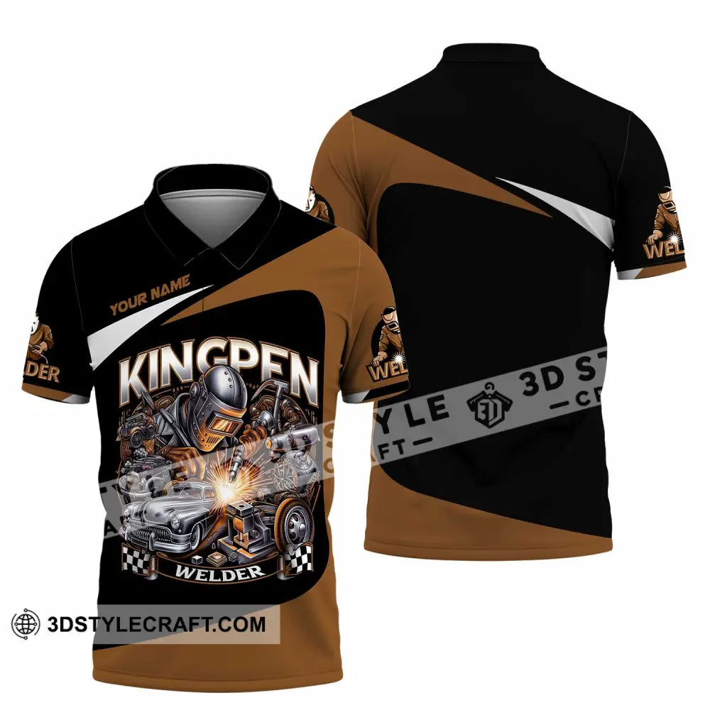 Unisex Shirt - Custom Kingpen Welder Shirt Polo Shirt / S T-shirt