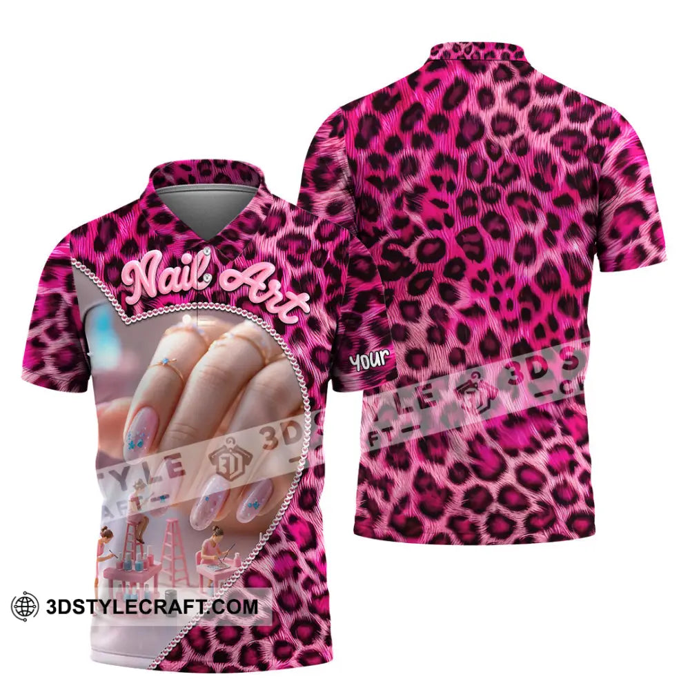 Unisex Shirt Custom Nails Artist Shirt Polo Shirt / S T shirt