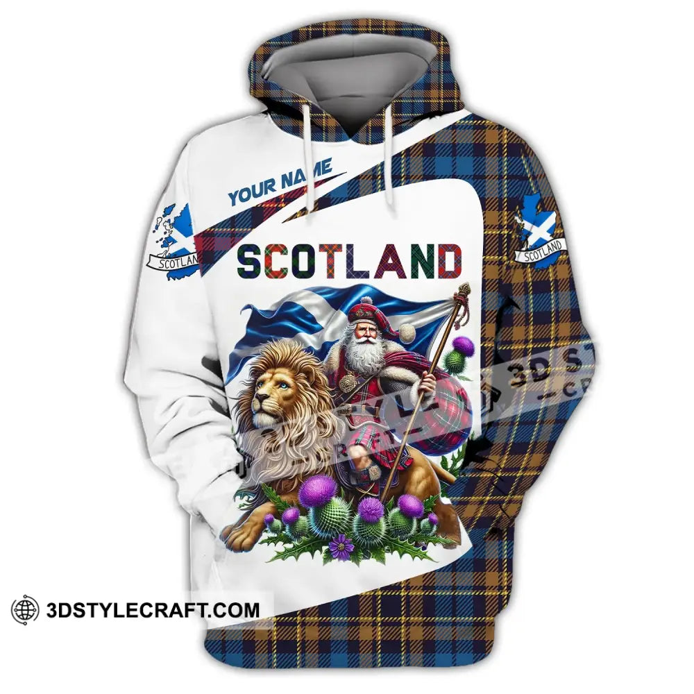 Unisex Shirt Custom Name Scotland Lover Gift Hoodie / S T-Shirt