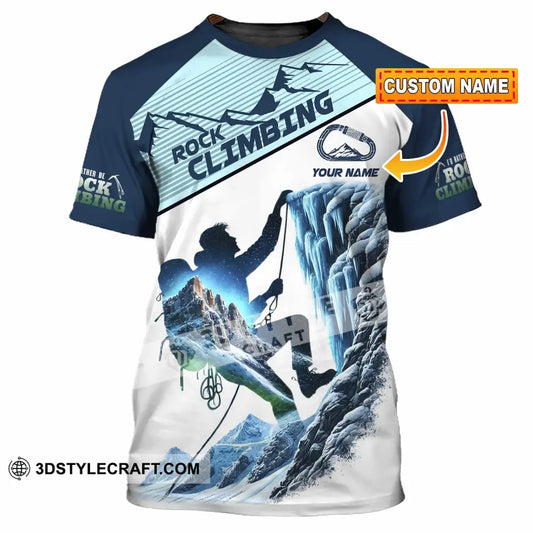 Unisex Shirt - Custom Rock Climbing Shirt T-shirt