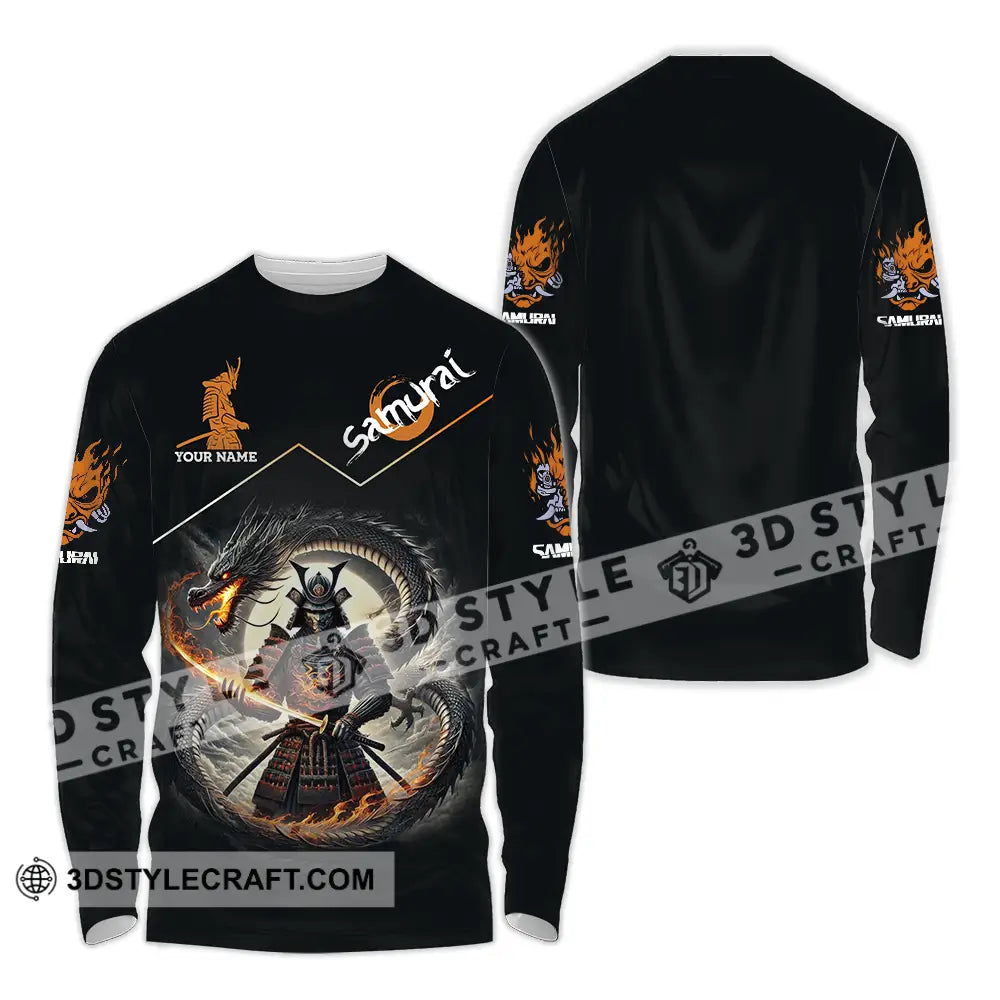 Unisex Shirt - Custom Samurai Sport Shirt Long Sleeve Shirt / S T-shirt
