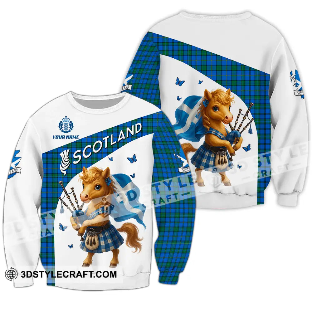 Unisex Shirt - Custom Scotland Shirt Long Sleeve / S T-shirt
