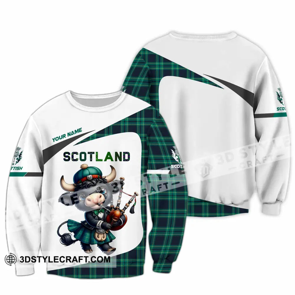 Unisex Shirt - Custom Scotland Shirt Long Sleeve / S T-shirt
