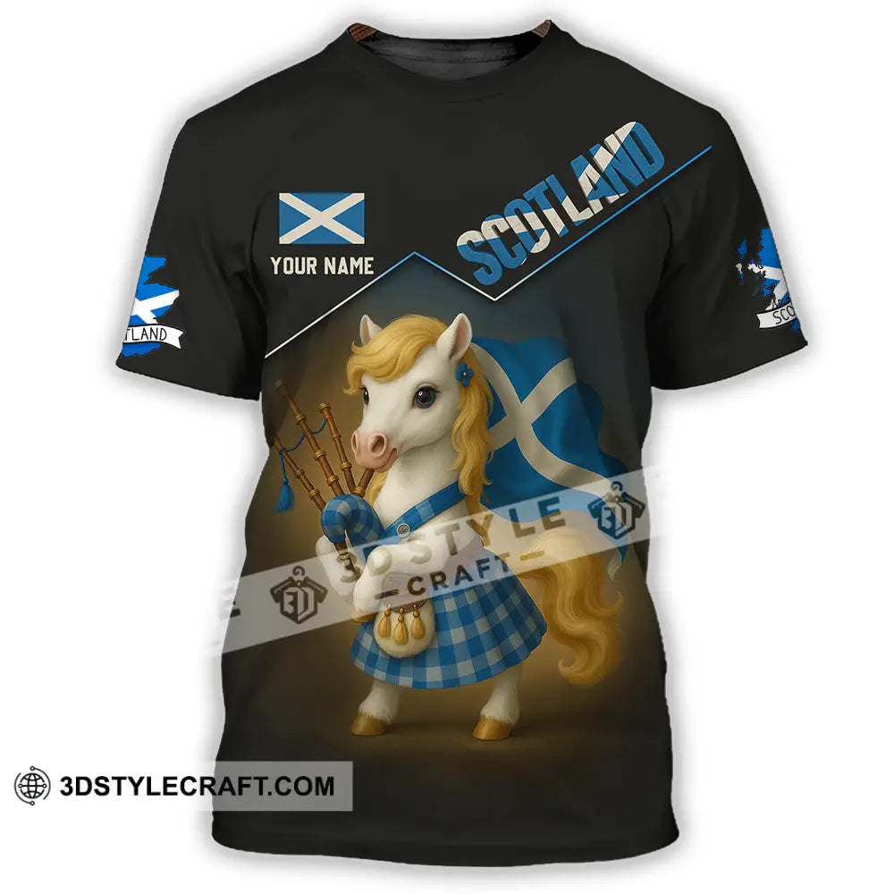 Unisex Shirt - Custom Scotland Shirt T-Shirt / S T-shirt