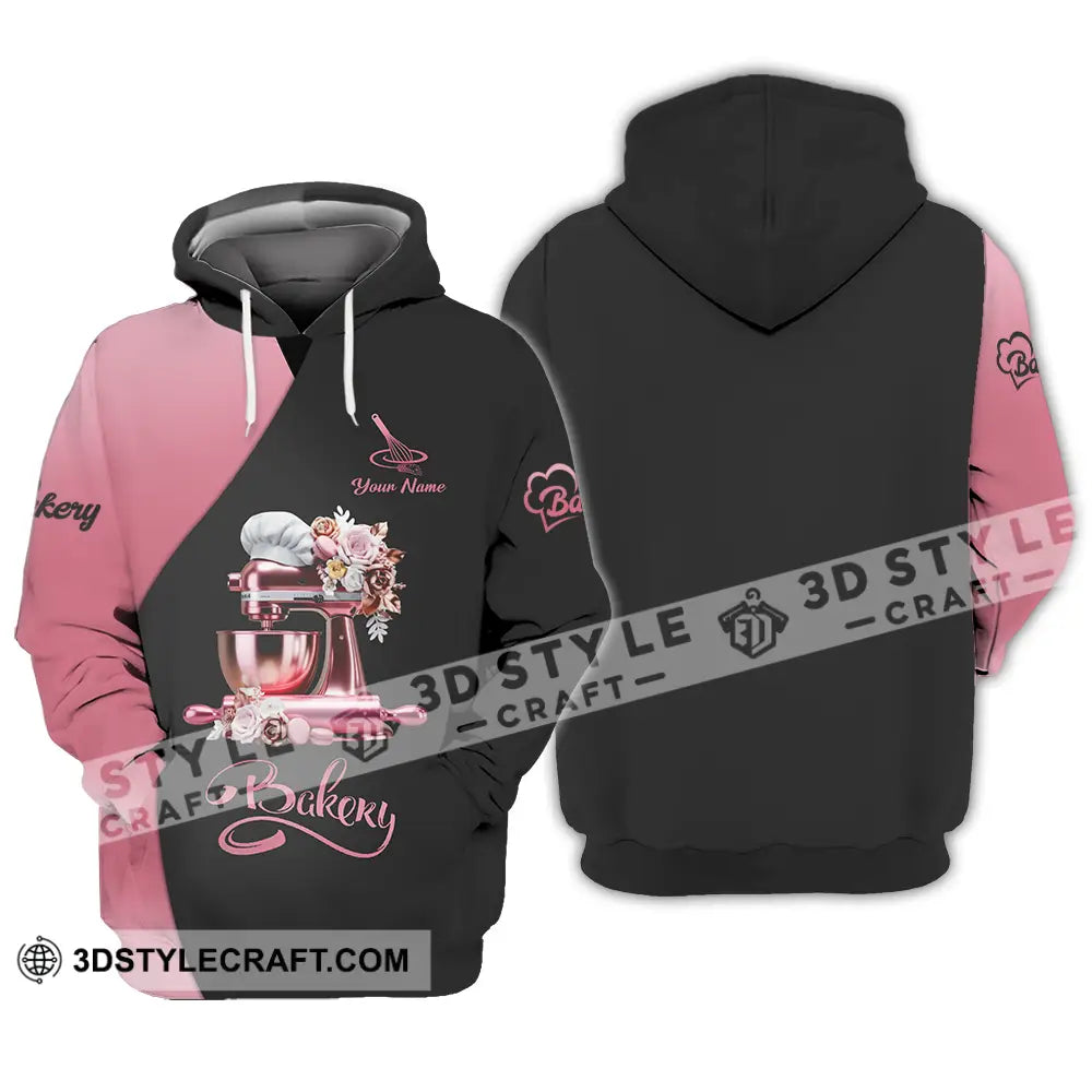 Unisex Shirt - Custom Text Shirt Bakery Hoodie / S T-shirt