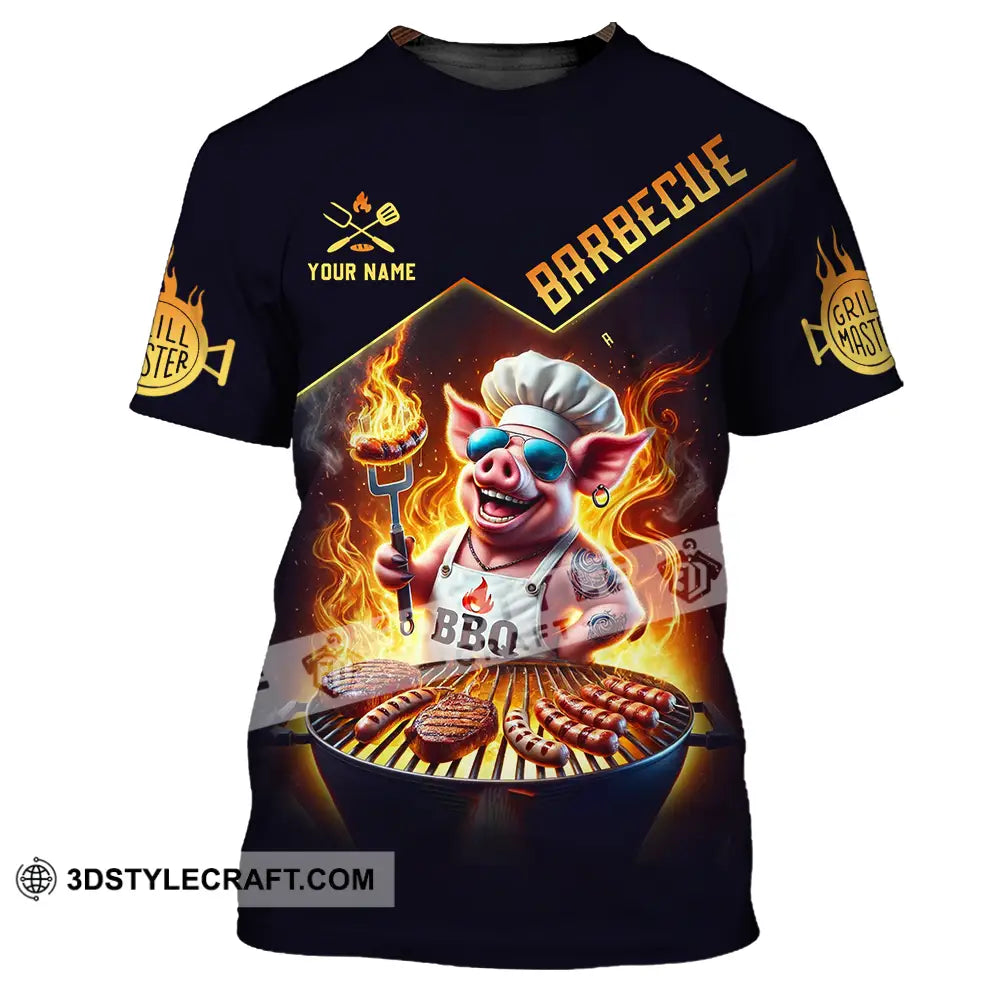 Unisex Shirt - Custom Text Barbecue T-Shirt / S T-Shirt