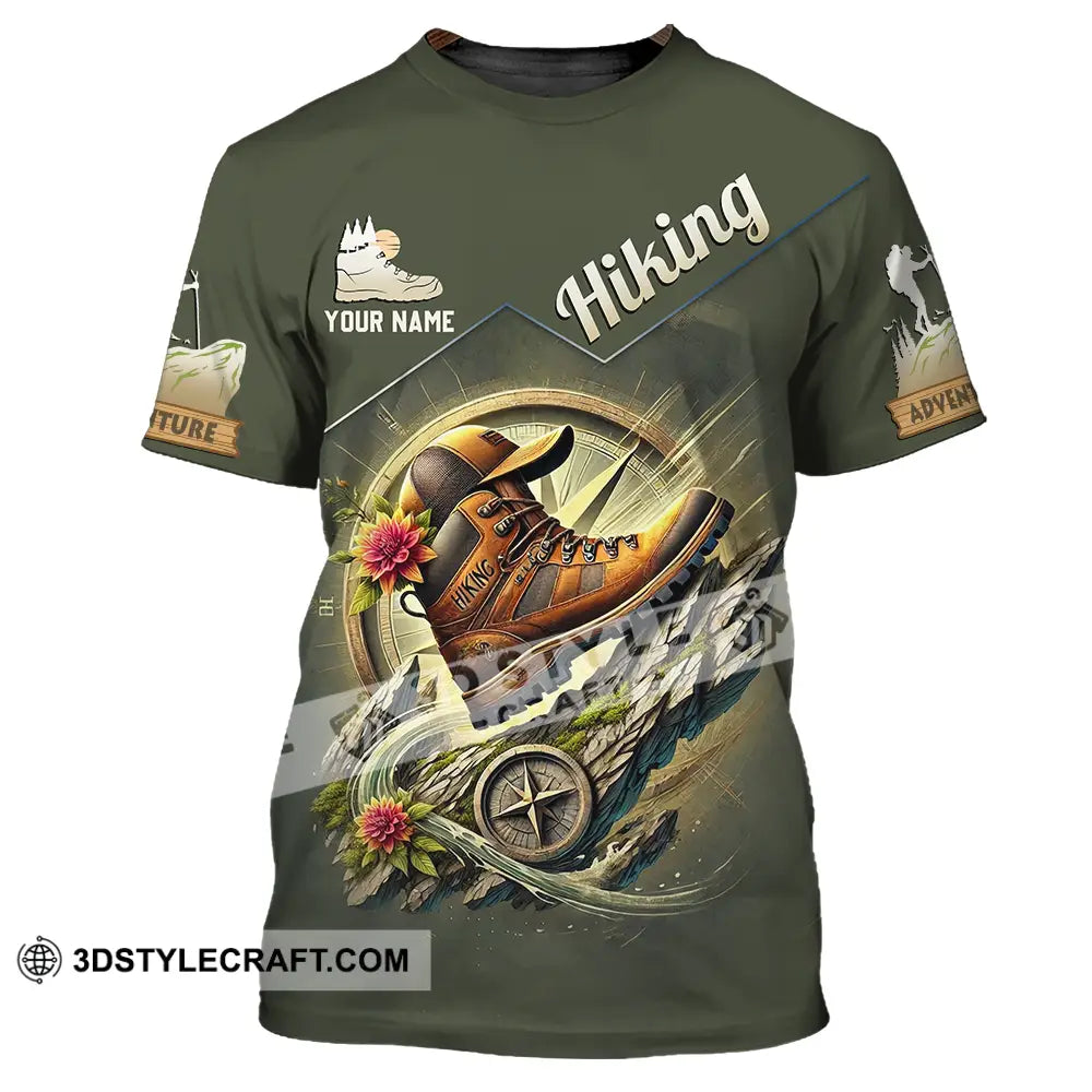 Unisex Shirt - Custom Text Hiking T-Shirt / S T-Shirt