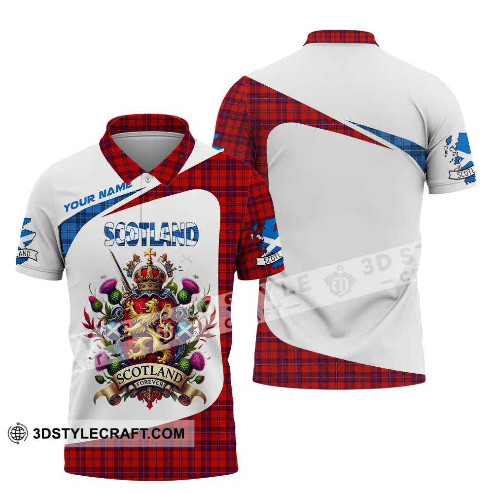 Unisex Shirt - Custom Text Shirt Scotland Shirt Polo Shirt / S T-shirt