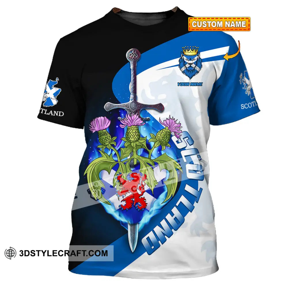 Unisex Shirt - Custom Text Shirt Scottish Shirt T-shirt