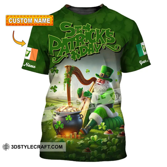 Unisex Shirt - Custom Text St.patrick’s Day T-Shirt