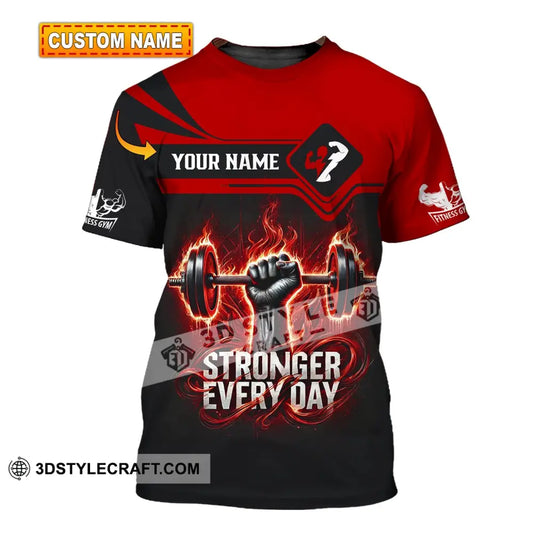 Unisex Shirt - Custom Text Stronger Everyday T-Shirt