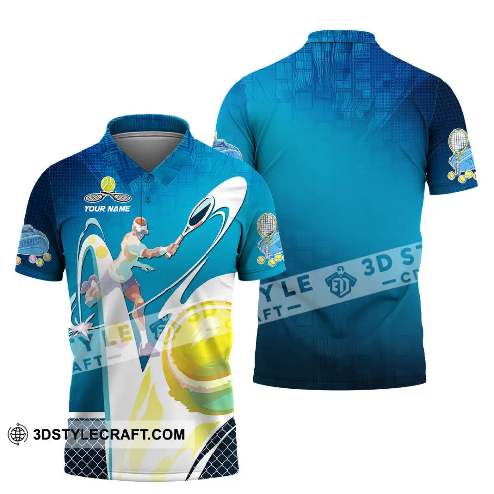 Unisex Shirt - Custom Text Shirt Tennis Shirt Polo Shirt / S T-shirt