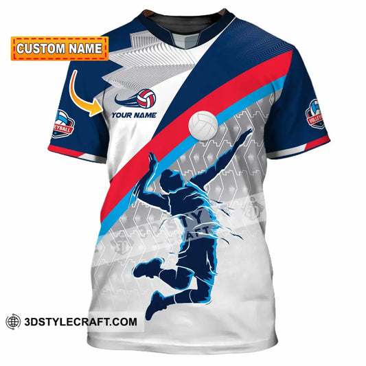 Unisex Shirt - Custom Text Shirt Volleyball Shirt T-shirt