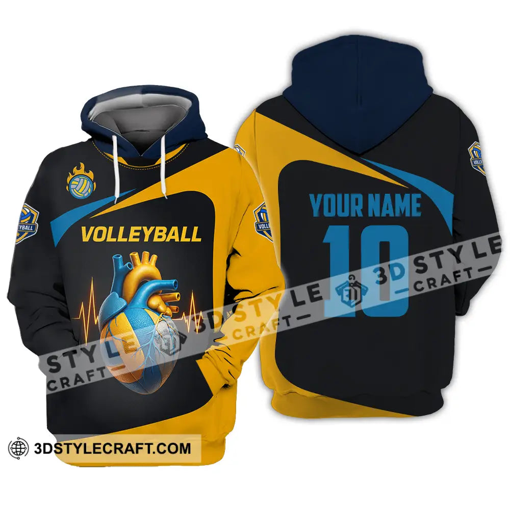 Unisex Shirt - Custom Volleyball Shirt Hoodie / S T-shirt