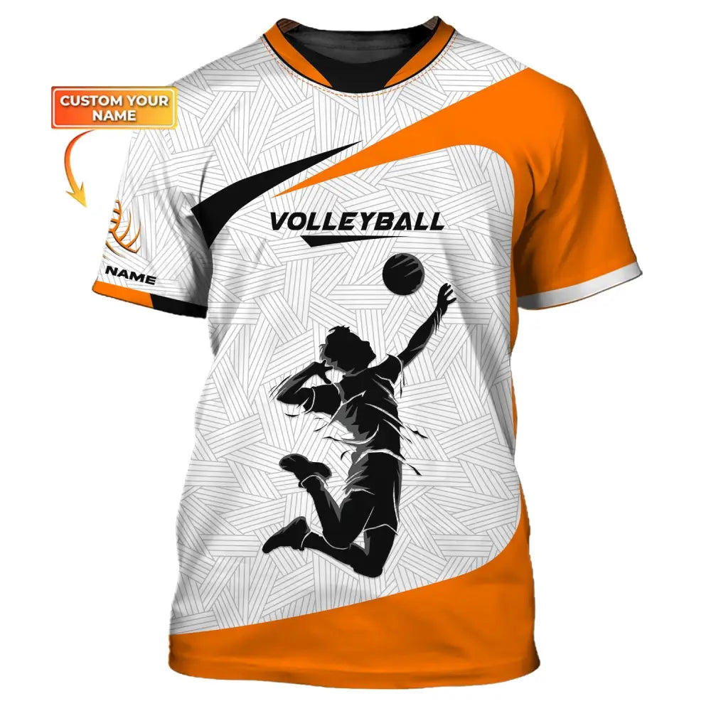 Unisex Shirt Custom Volleyball Polo Team T-Shirt Gift For Players / S