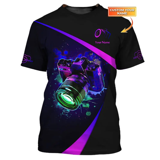 Unisex Shirt Photographer T-Shirt For Photographers T-Shirt / S