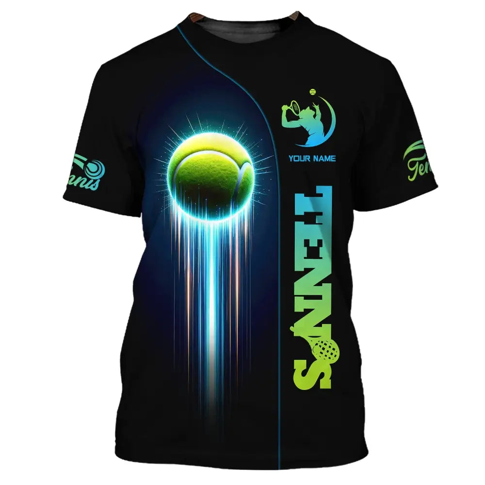 Unisex Shirt Tennis Lover T-Shirt Gift Player Apparel / S