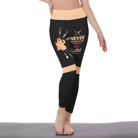 Women Clothing Makeup Artist Sportwear Legging Pants For S