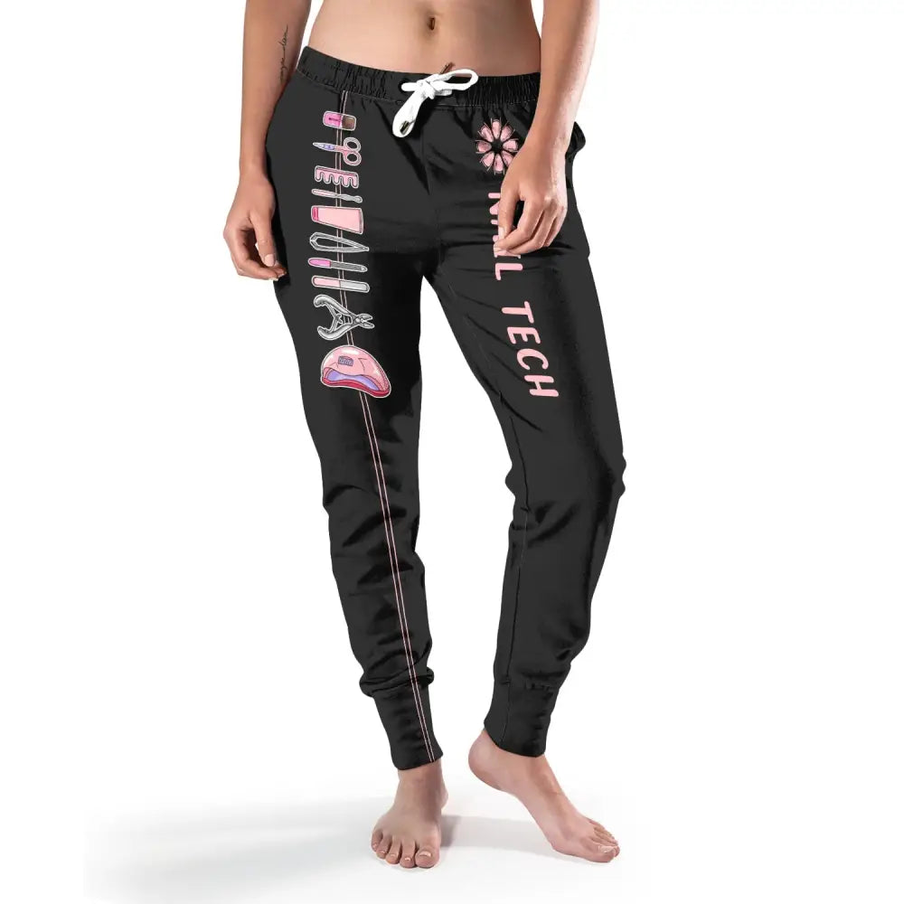 Women Clothing Nail Tech Jogger Sportwear Pant For Pants
