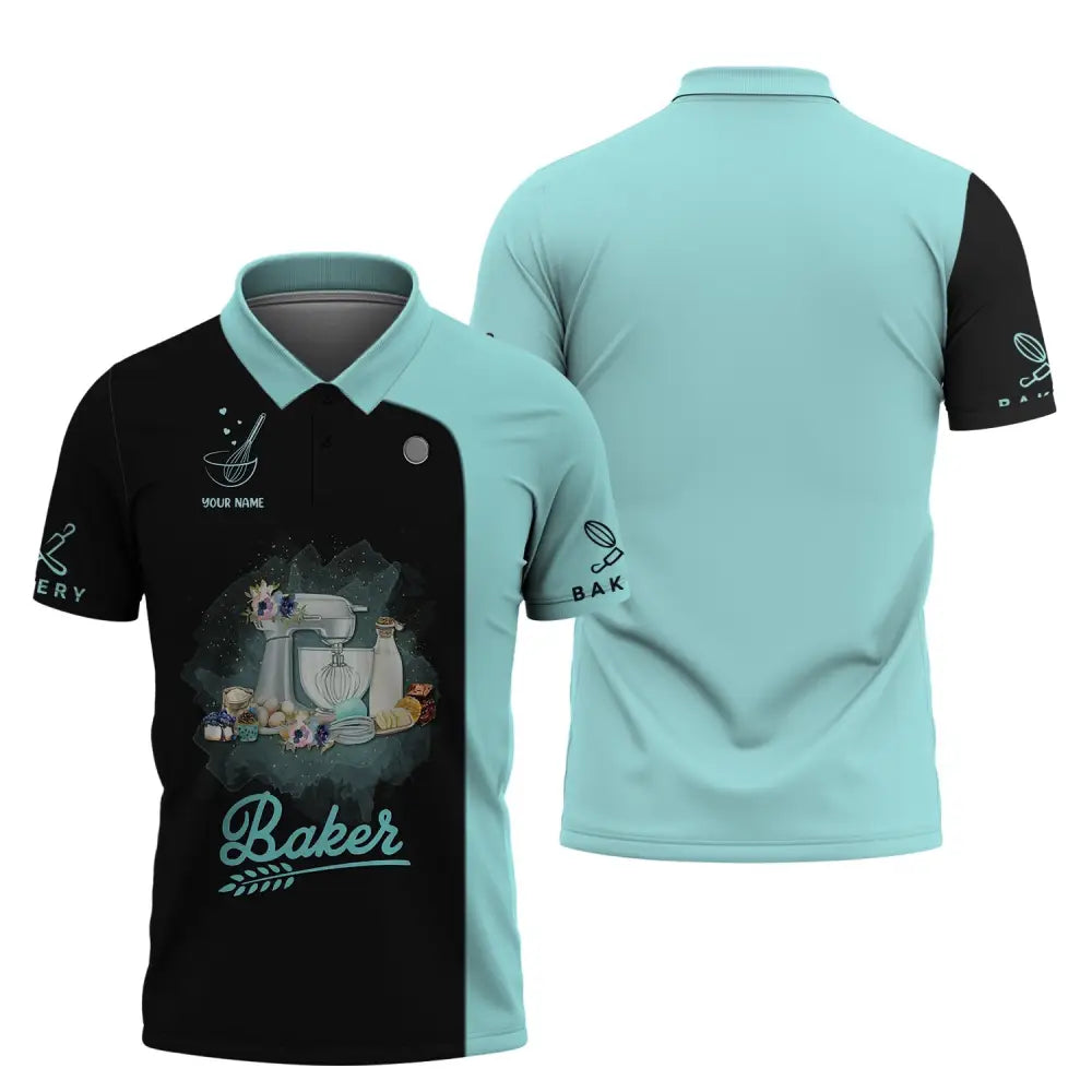 Women Shirt Baking Lover Baker Hoodie Sportwear Polo / S T-Shirt