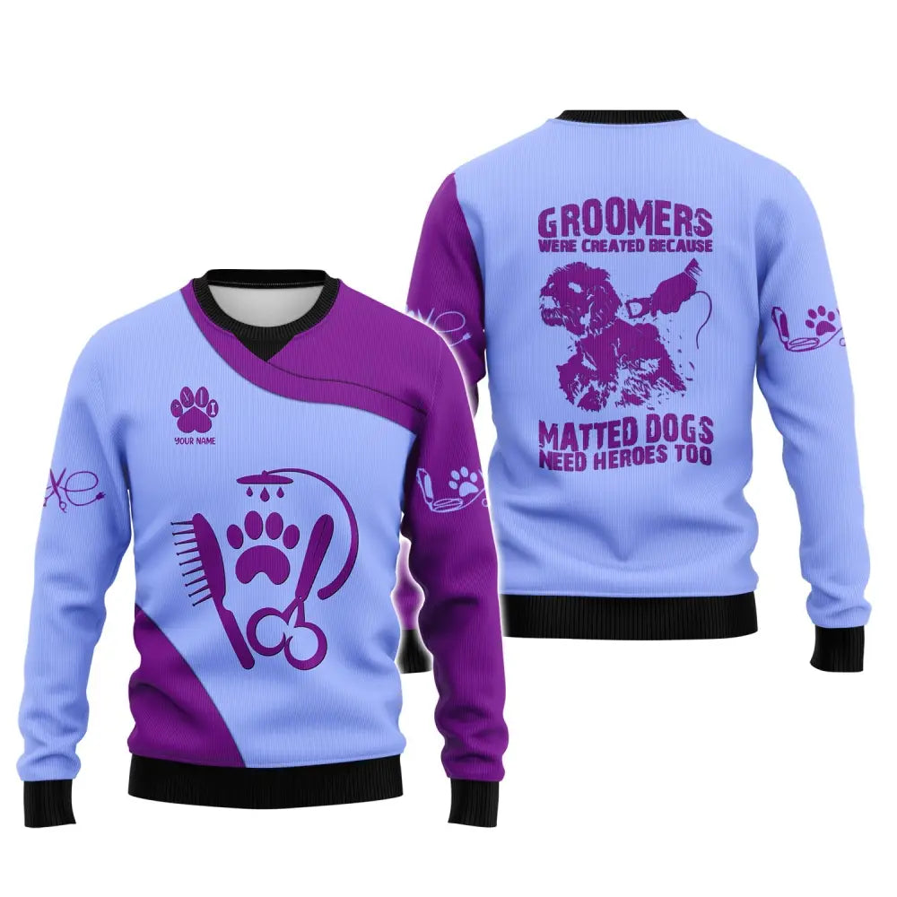 Women Shirt Groomer Life Hoodie Sportwear T-Shirt