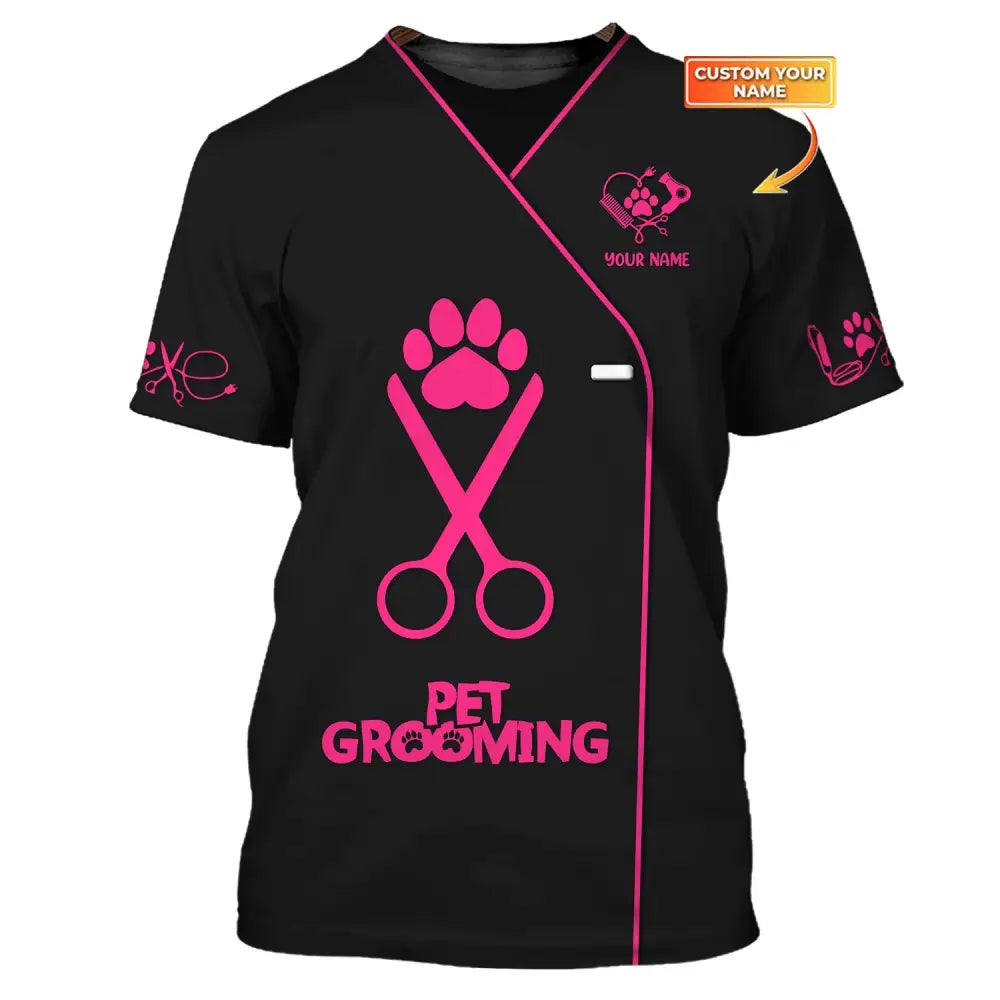 Women Shirt Groomer Life Hoodie Sportwear T-Shirt / S