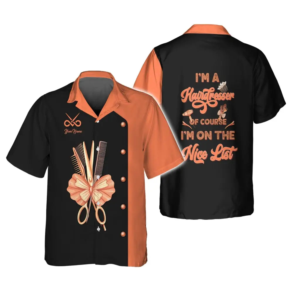 Women Shirt Hair Stylist Hairdresser Hoodie Sportwear T-Shirt