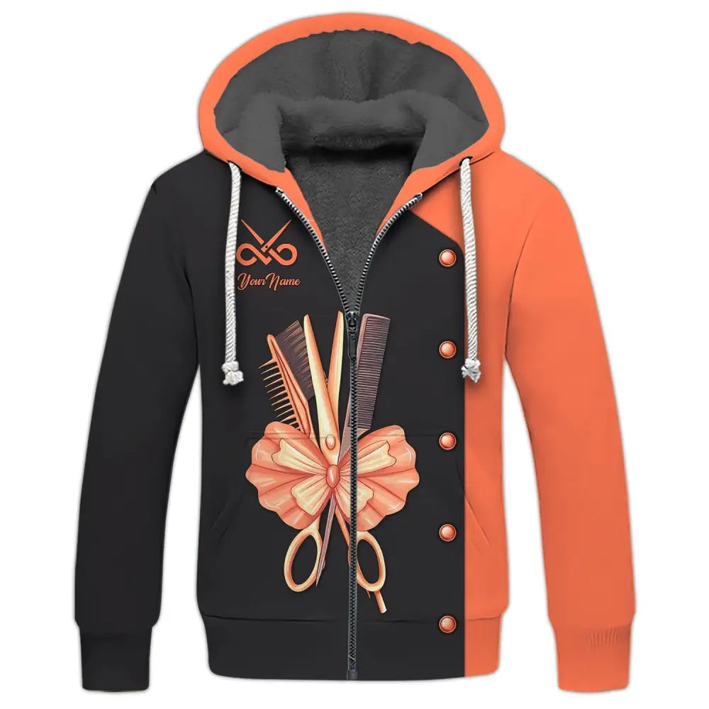 Women Shirt Hair Stylist Hairdresser Hoodie Sportwear T-Shirt