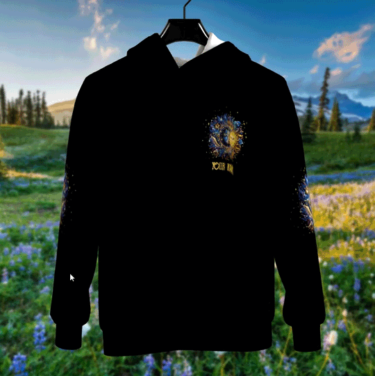 Unisex Shirt - Custom Text Shirt, Live By The Sun, Hippie Shirt style option 1
