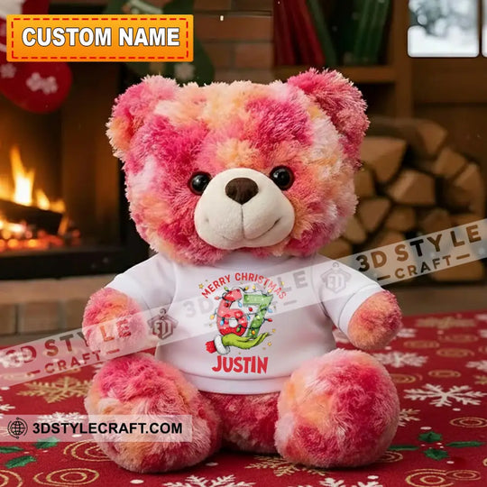 67 Christmas Bear, Personalized Teddy Bear Shirt style option 1