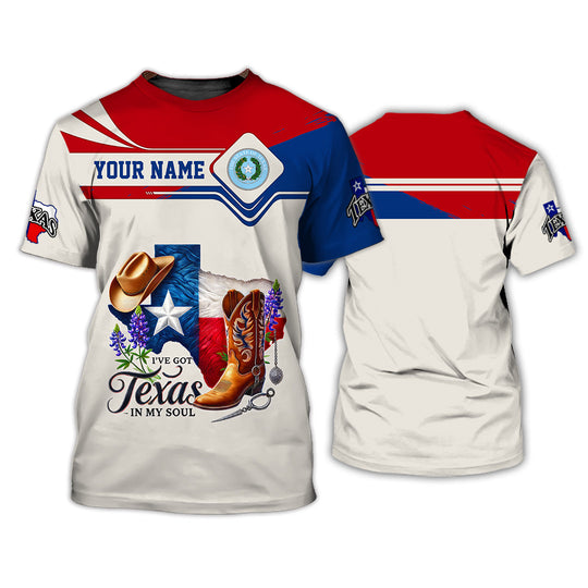 Unisex Shirt, Custom Name Texas Shirt, Texas Lover Polo Long Sleeve Shirt, Texas Gift style option 2