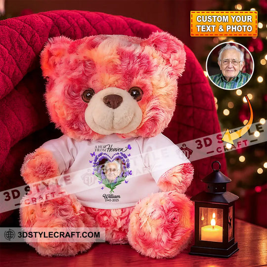 A Hug From Heaven Bear, Personalized Teddy Bear Shirt style option 1