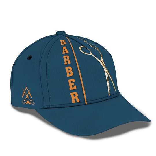 Barber Classic Cap, Hairstylist Hat, Unisex Barber Hat style option 3