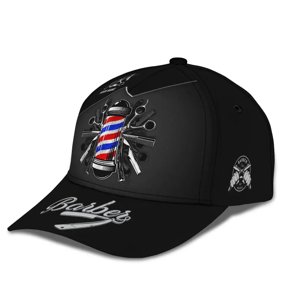 Barber Classic Cap Hairstylist Hat Unisex T-Shirt